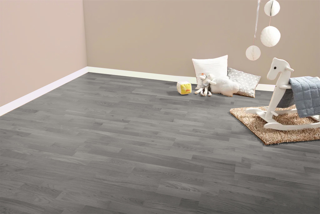 [Echantillon] Parquet chene massif flottant – 2 Frises Vulcano 15 x 150 mm