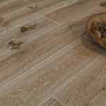 Parquet chêne massif EASIKLIP – Cérusé blanc – 15 x 125 mm