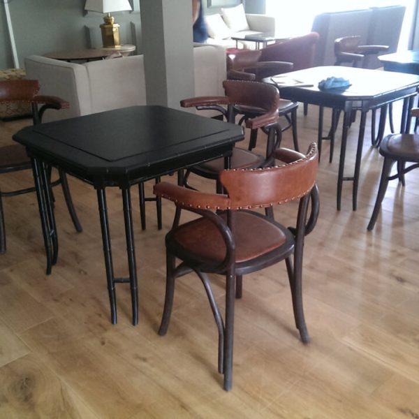 parquet chene massif lames larges au golf de barcelone