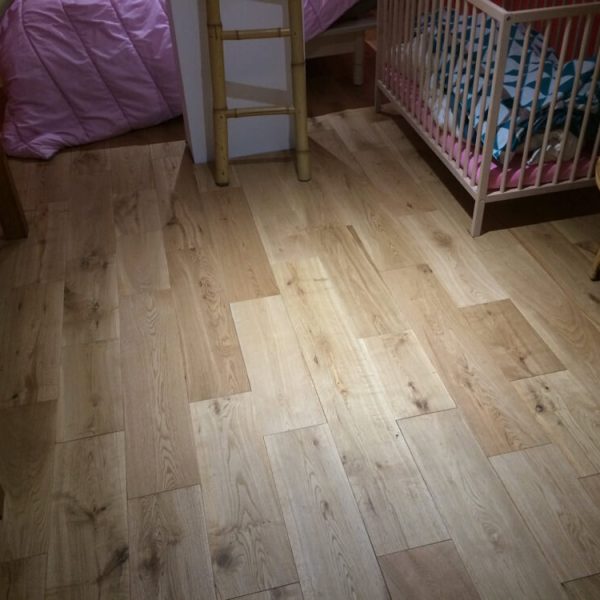 réalisation parquet chene naturel 18 x 150