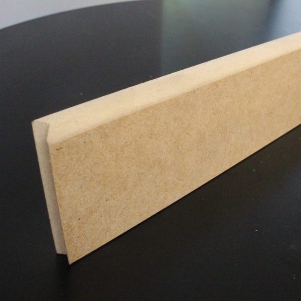 Plinthe médium (MDF) – 12 x 80 mm – Réversible