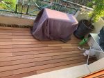 terrasse teck clipsable