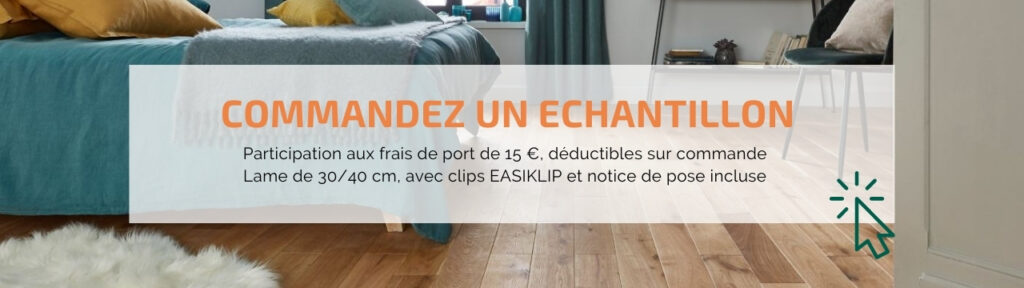 commande 'échantillons Parquet EASIKLIP