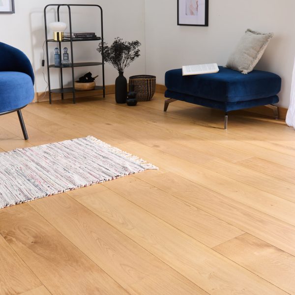 parquet contrecollé chêne naturel